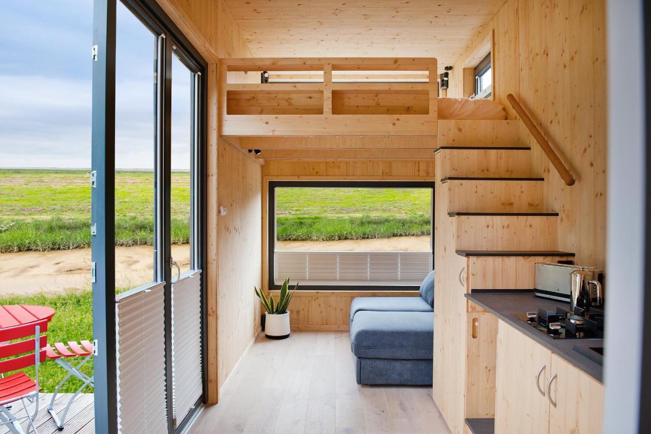 Tiny House Nature 15 Zur Meerseite - Green Tiny Village Harlesiel Carolinensiel Eksteriør billede